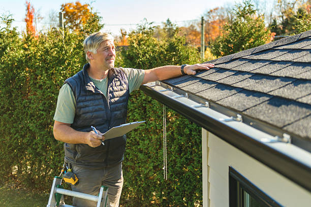 Professional Roof Replacement technician working in O Brien, OR